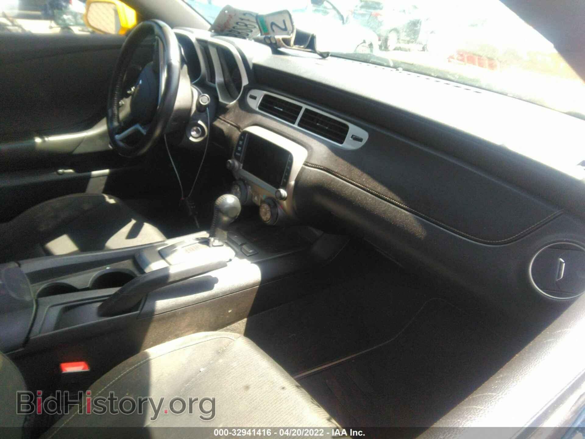 2013 CHEVROLET CAMARO - VIN: 2G1FB1E33D9232321 - Фото 5