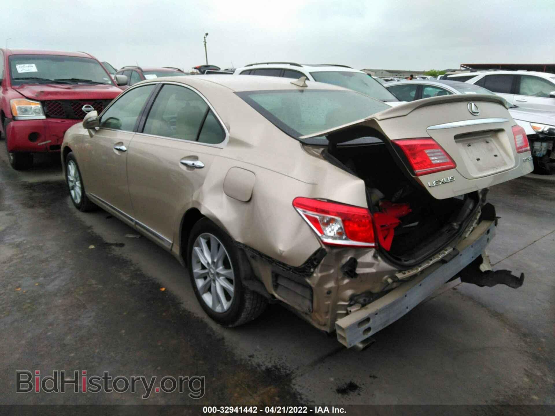 2010 LEXUS ES 350 - VIN: JTHBK1EG7A2380358 - Фото 3