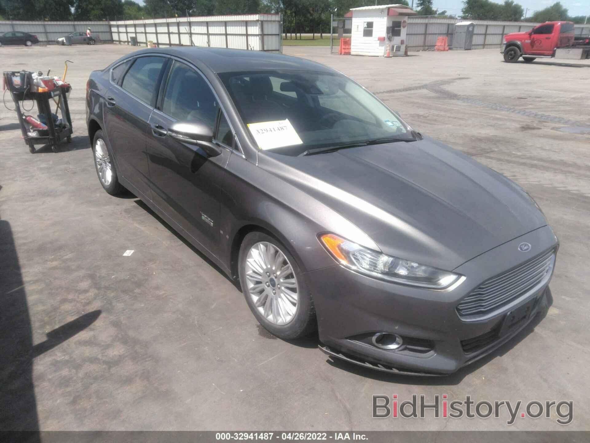 Photo 3FA6P0PU8DR365763 - FORD FUSION ENERGI 2013