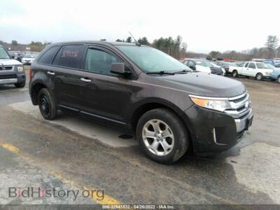 2011 Ford EDGE SEL, brown — VIN 2FMDK4JC8BBA21333, IAAI