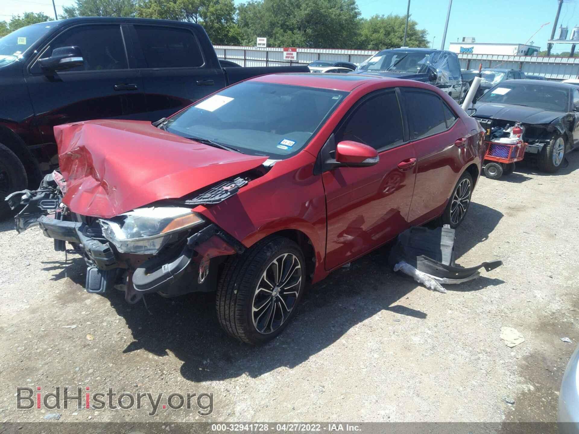 2014 TOYOTA COROLLA - VIN: 5YFBURHE7EP070657 - Фото 2