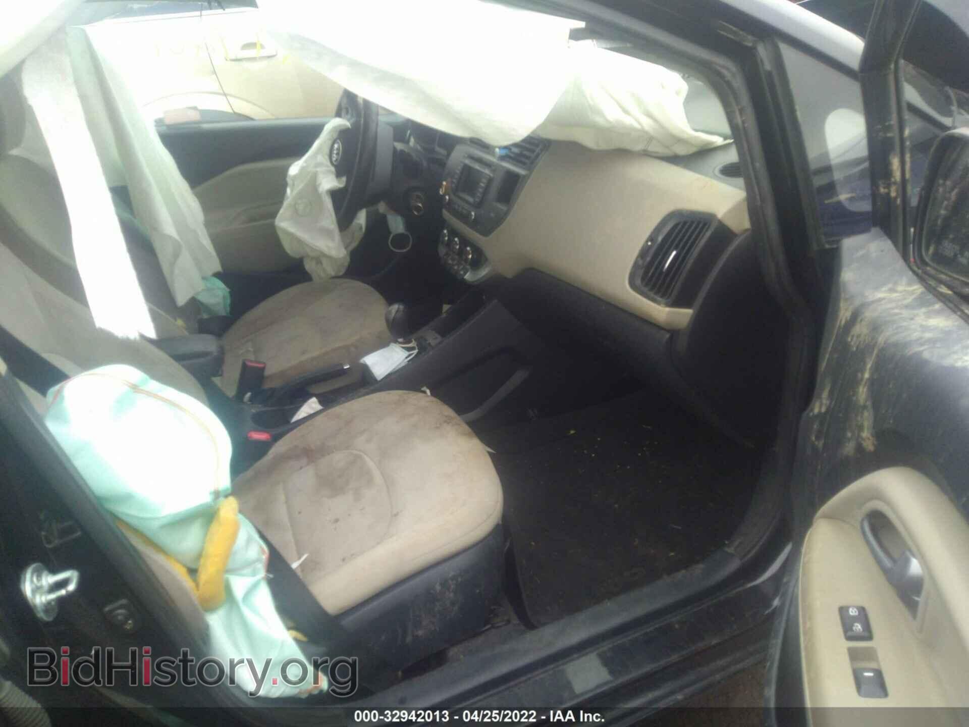 2012 KIA RIO - VIN: KNADN4A39C6091528 - Фото 5