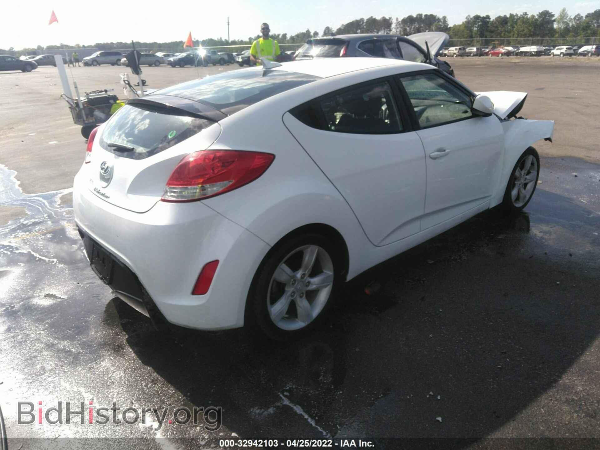 2014 HYUNDAI VELOSTER - VIN: KMHTC6AD4EU190292 - Фото 4