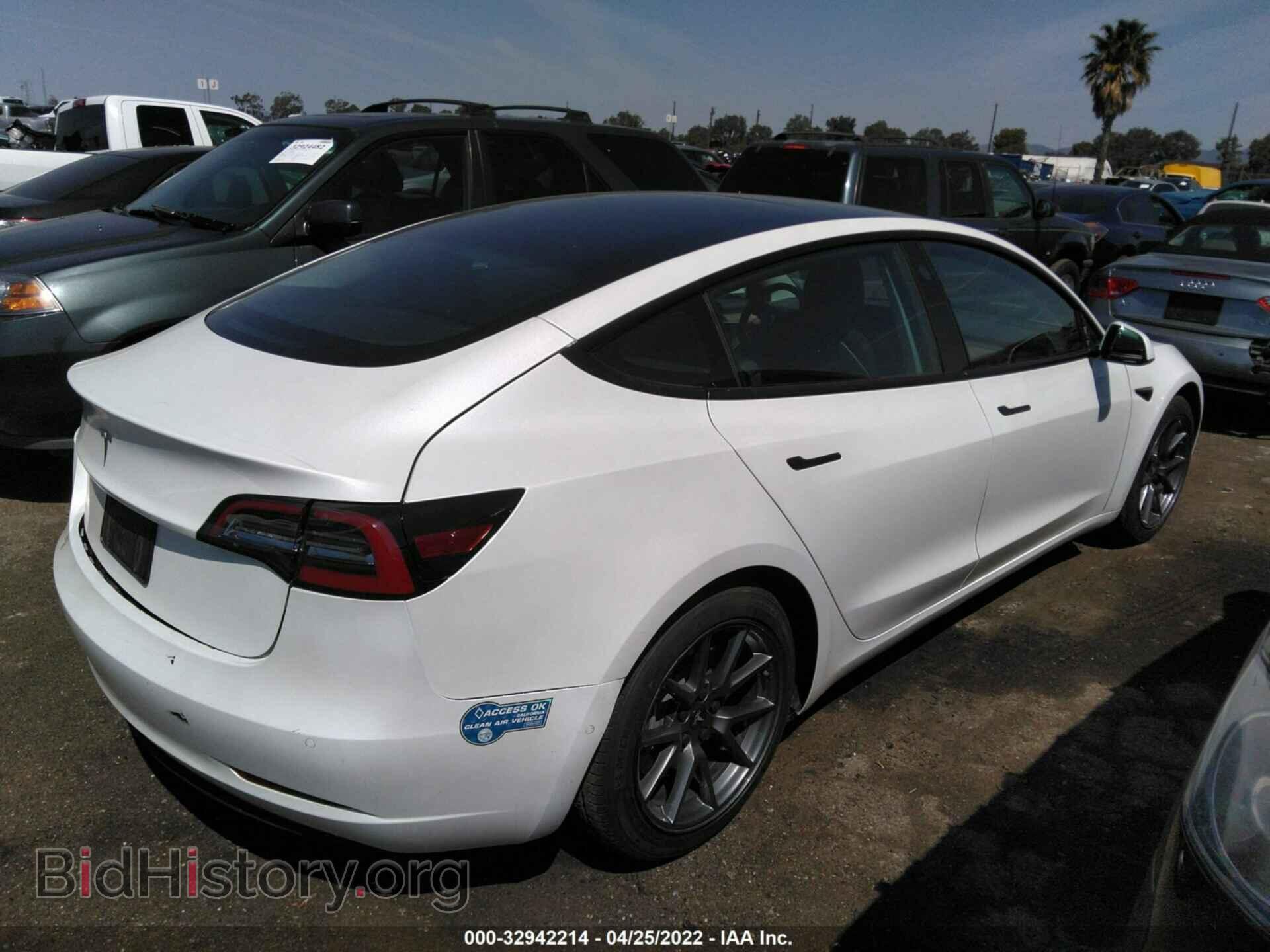 2021 TESLA MODEL 3 - VIN: 5YJ3E1EA8MF961510 - Фото 4