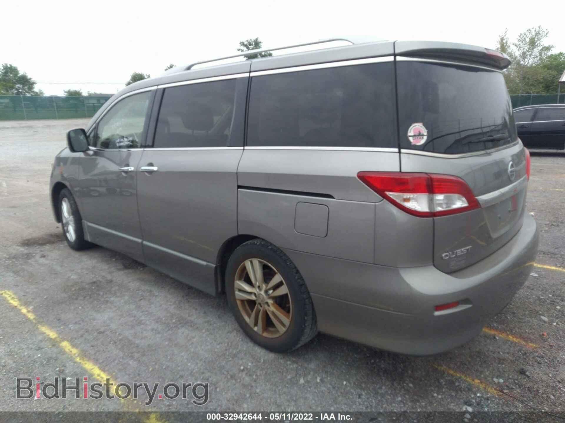 2012 NISSAN QUEST - VIN: JN8AE2KP0C9043382 - Фото 3