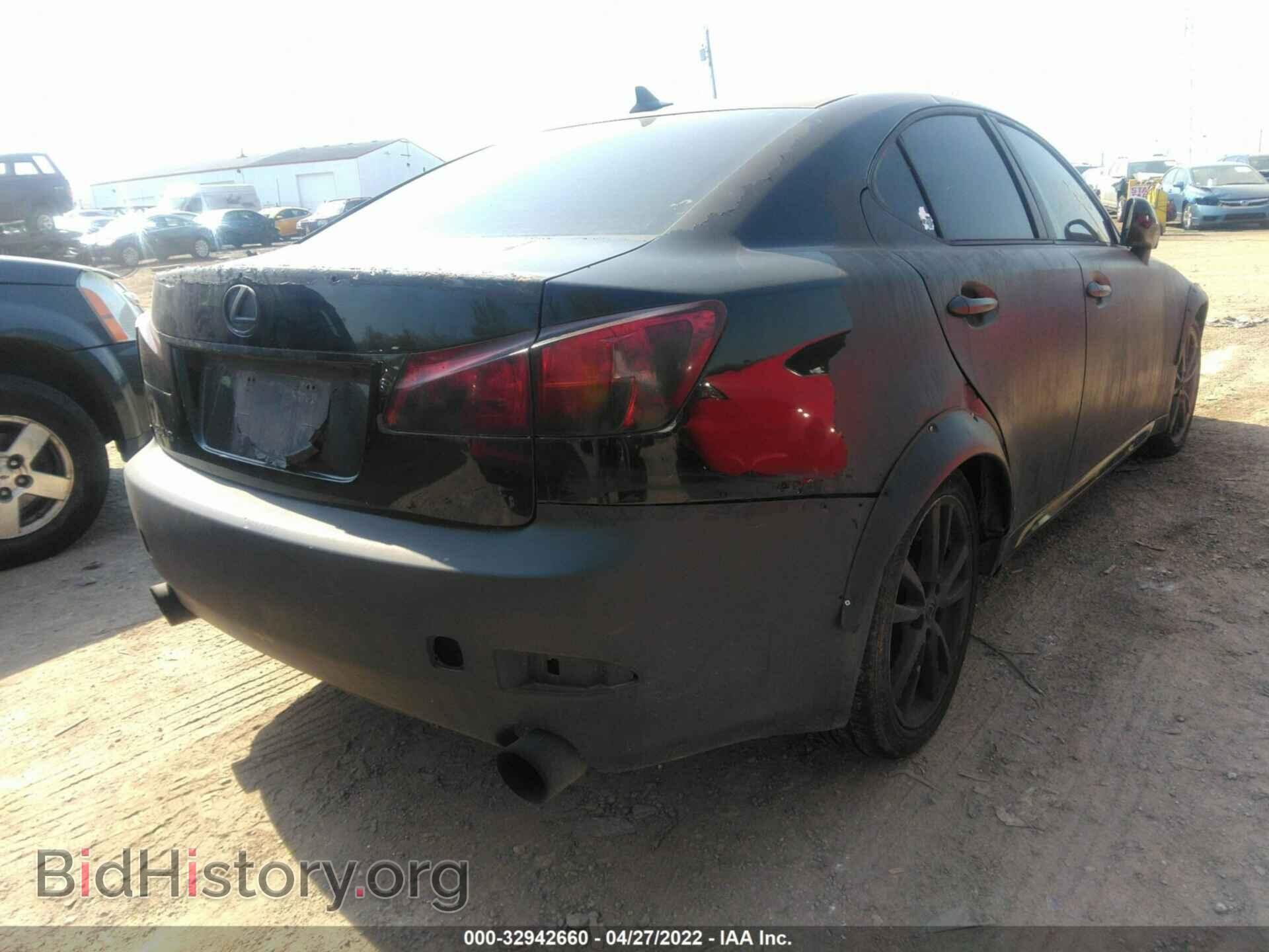 2007 LEXUS IS 350 - VIN: JTHBE262175015701 - Фото 4