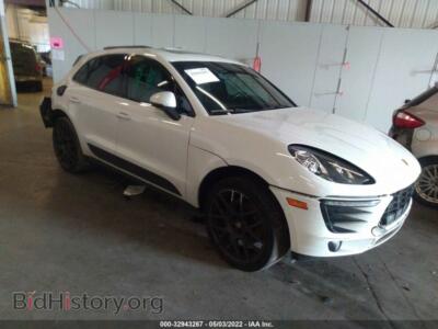 2016 Porsche MACAN S, white — VIN WP1AB2A59GLB54590, IAAI