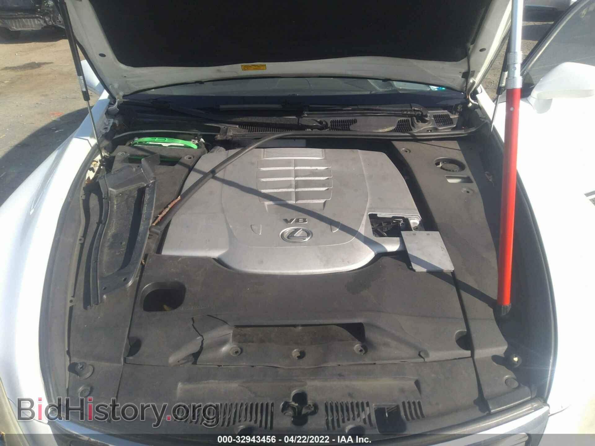 2007 LEXUS LS 460 - VIN: JTHBL46F975009407 - Фото 10