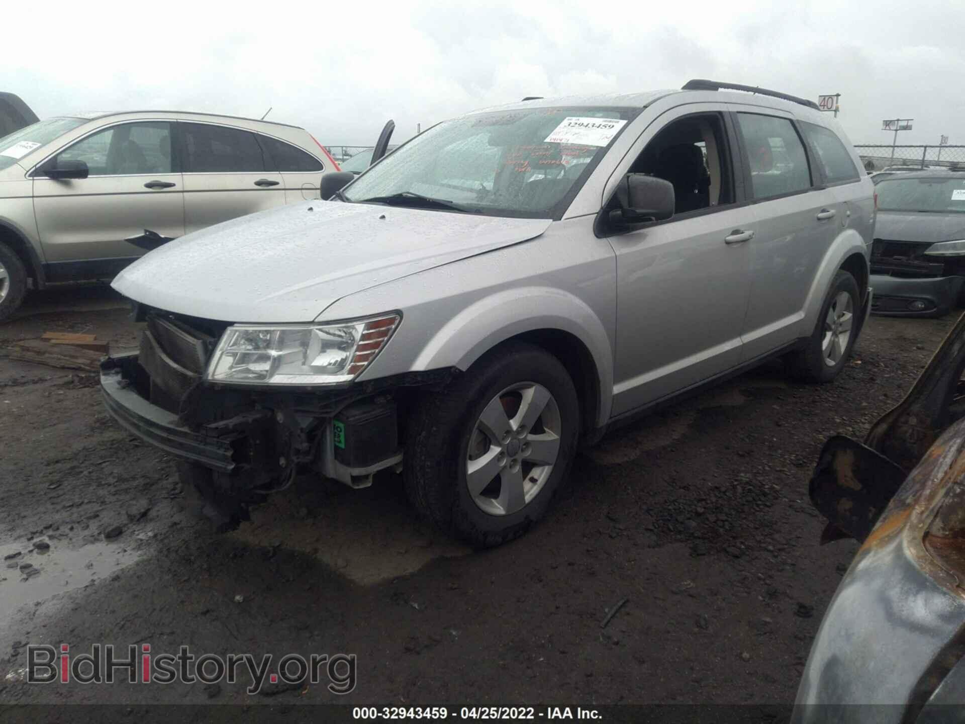 2013 DODGE JOURNEY - VIN: 3C4PDCAB8DT556831 - Фото 2