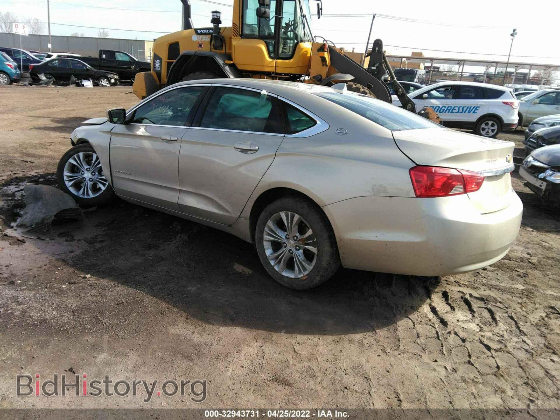 2014 CHEVROLET IMPALA - VIN: 2G1125S32E9237923 - Фото 3