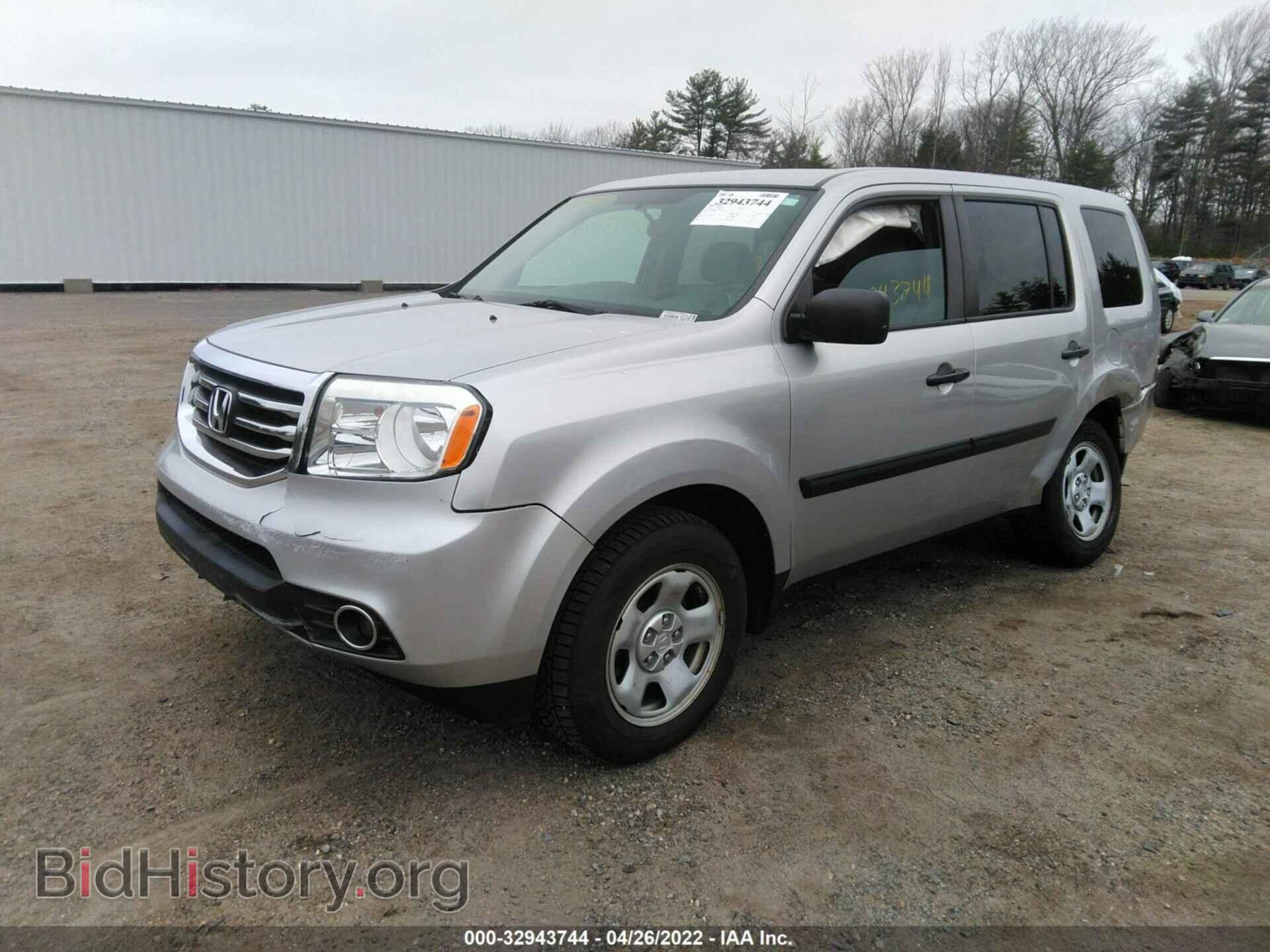 2013 HONDA PILOT - VIN: 5FNYF4H25DB076836 - Photo 2