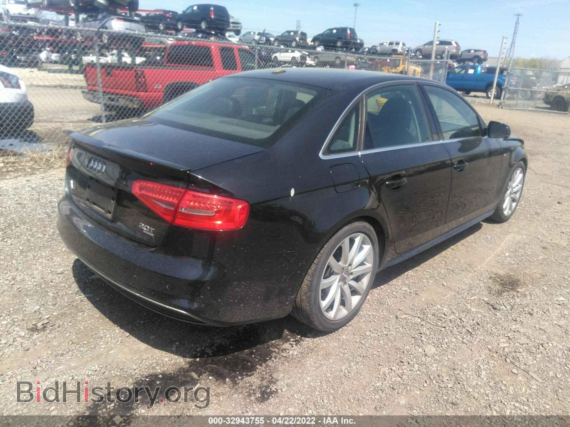 2014 AUDI A4 - VIN: WAUBFAFL4EN029183 - Фото 4