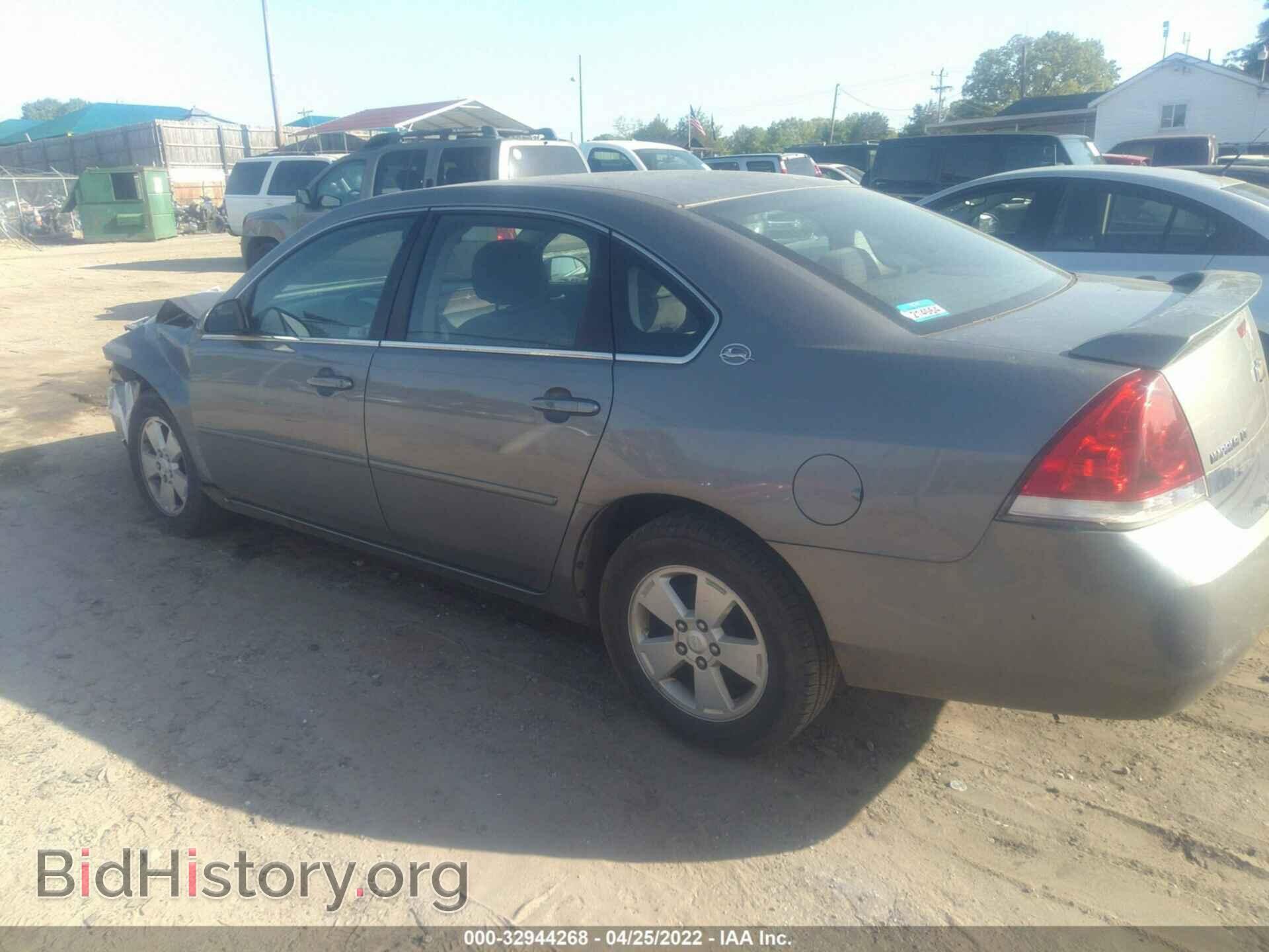2006 CHEVROLET IMPALA - VIN: 2G1WT55K369379236 - Фото 3