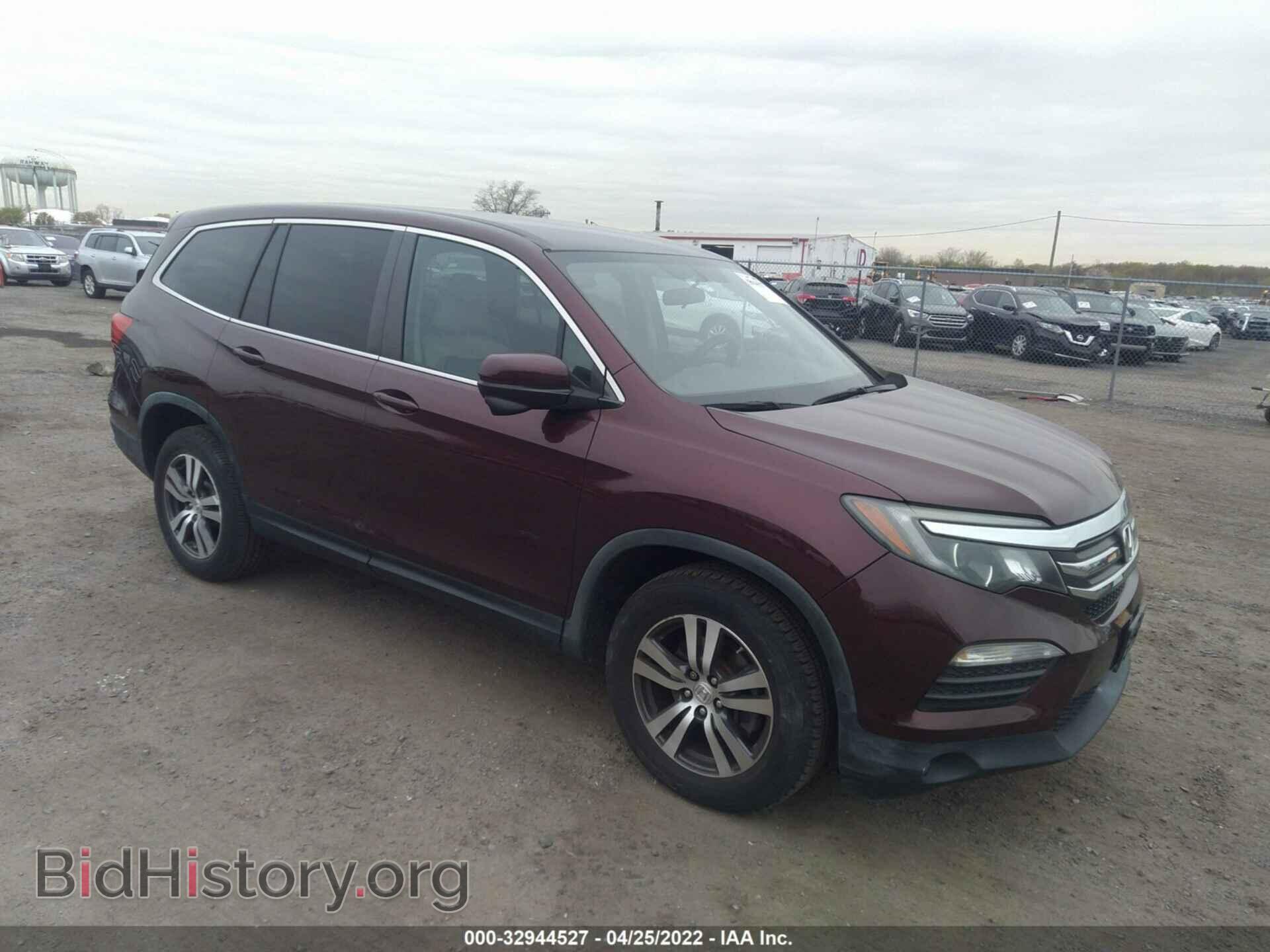 Фотография 5FNYF6H36GB064140 - HONDA PILOT 2016