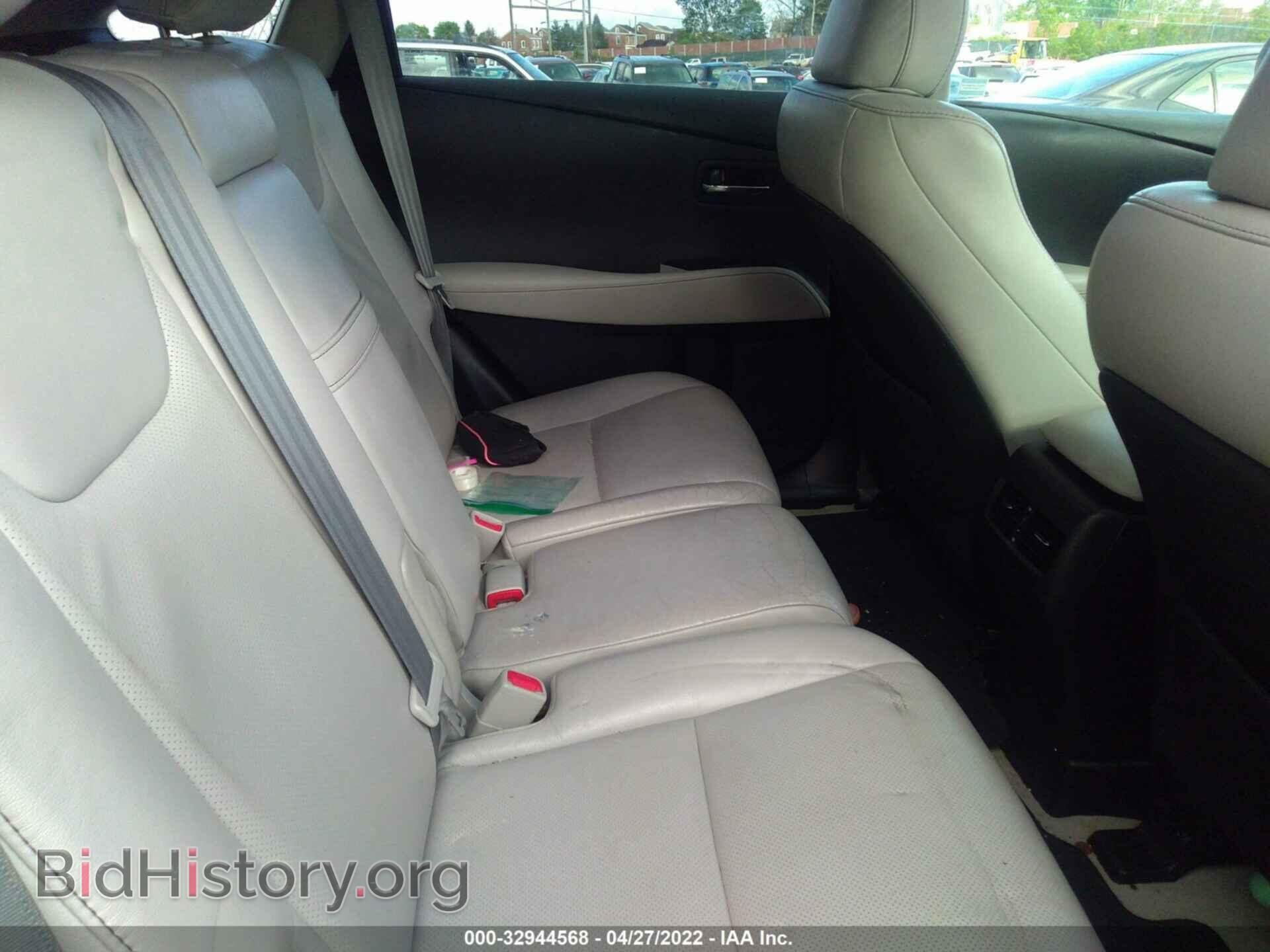 2013 LEXUS RX 350 - VIN: 2T2BK1BA9DC169598 - Фото 8