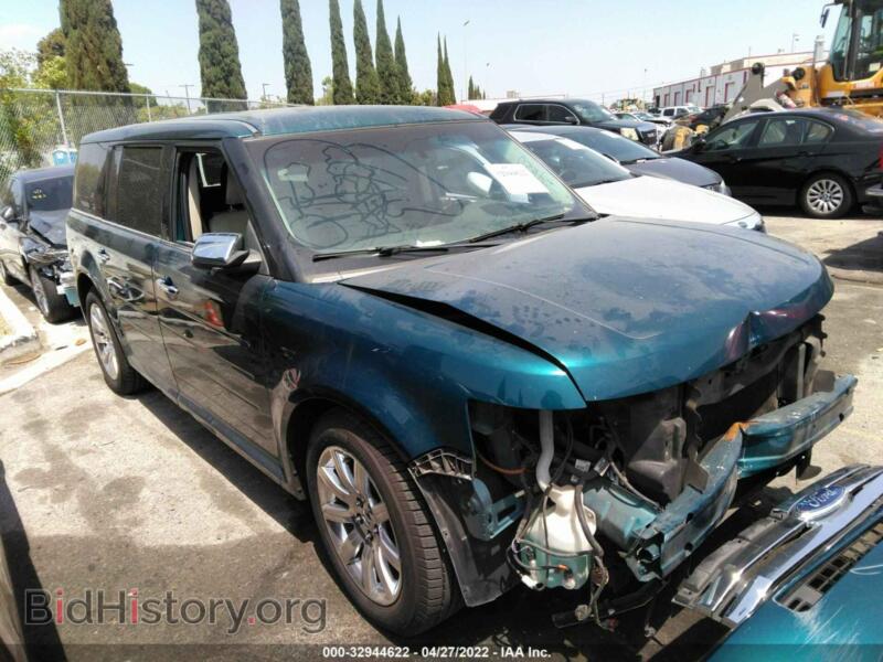 2011 Ford FLEX Limited/Titanium (VIN 2FMGK5DCXBBD20823) — фото 1 из 12, IAAI, повреждение: передняя часть
