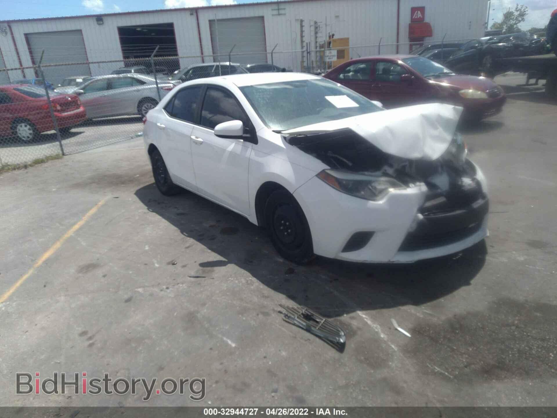 Photo 5YFBURHEXEP036180 - TOYOTA COROLLA 2014