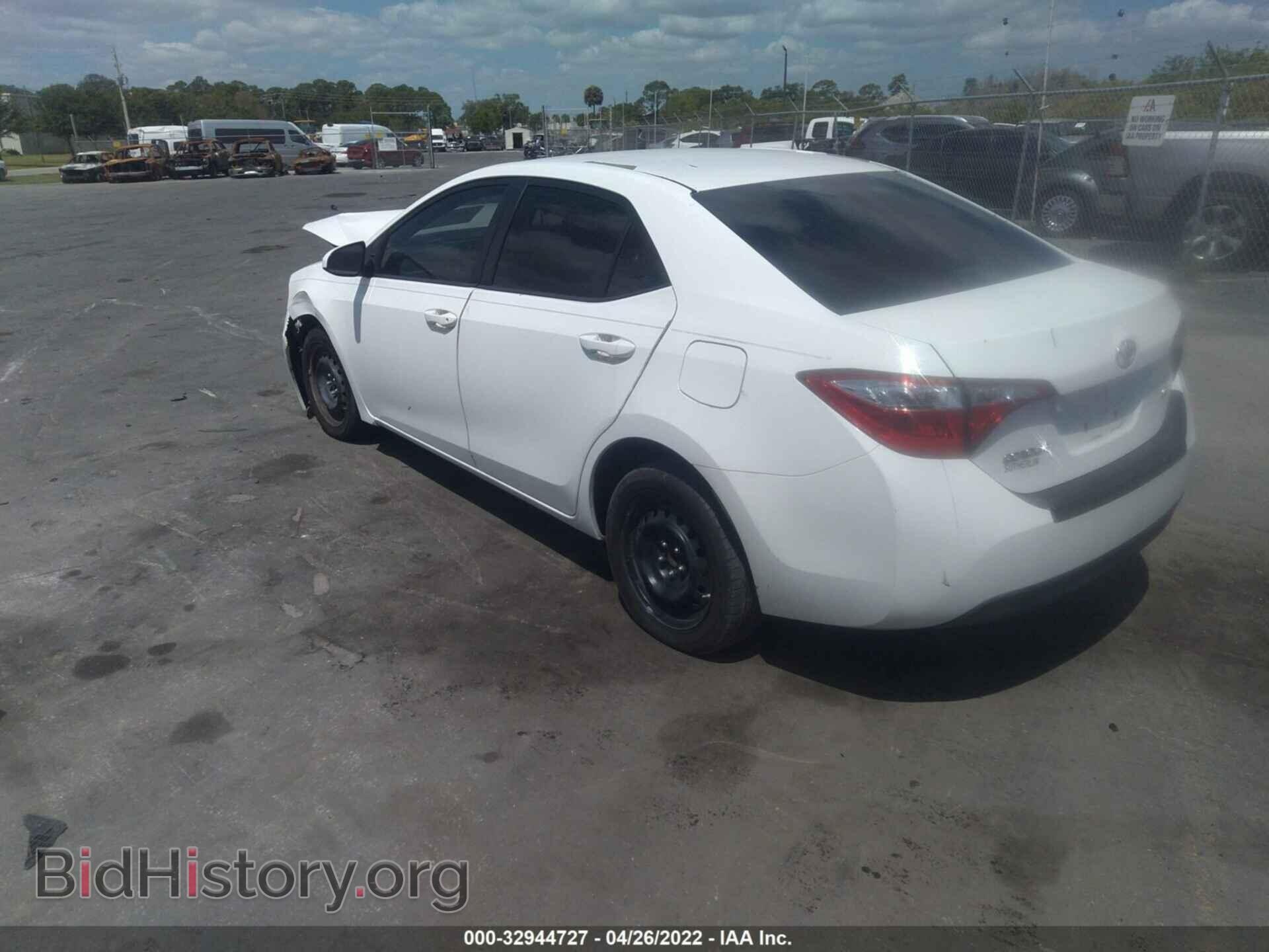 2014 TOYOTA COROLLA - VIN: 5YFBURHEXEP036180 - Фото 3