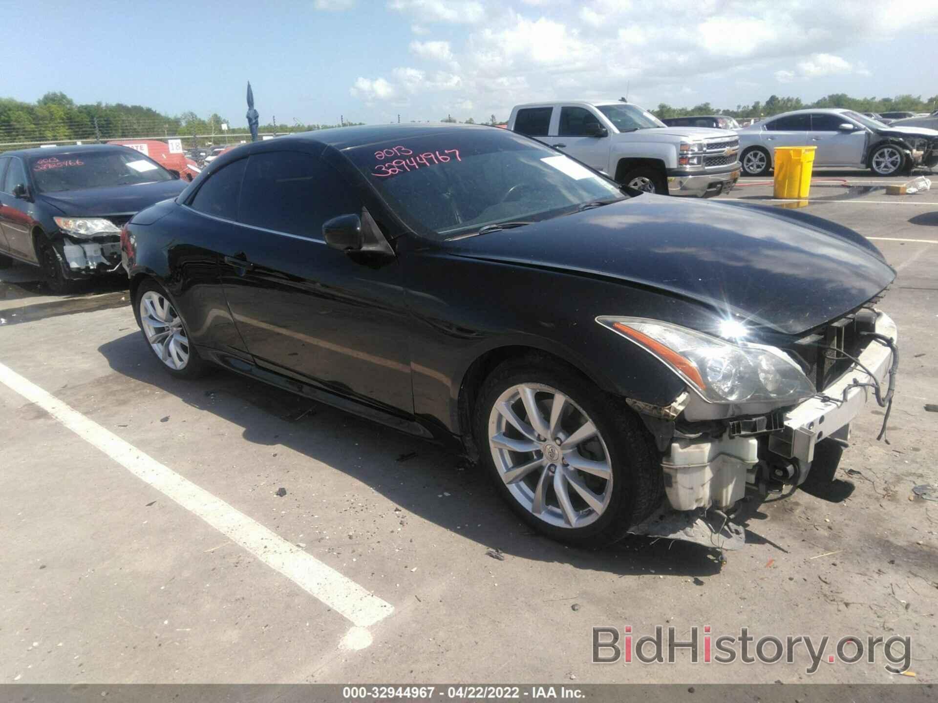 Фотография JN1CV6FE4DM770062 - INFINITI G37 CONVERTIBLE 2013