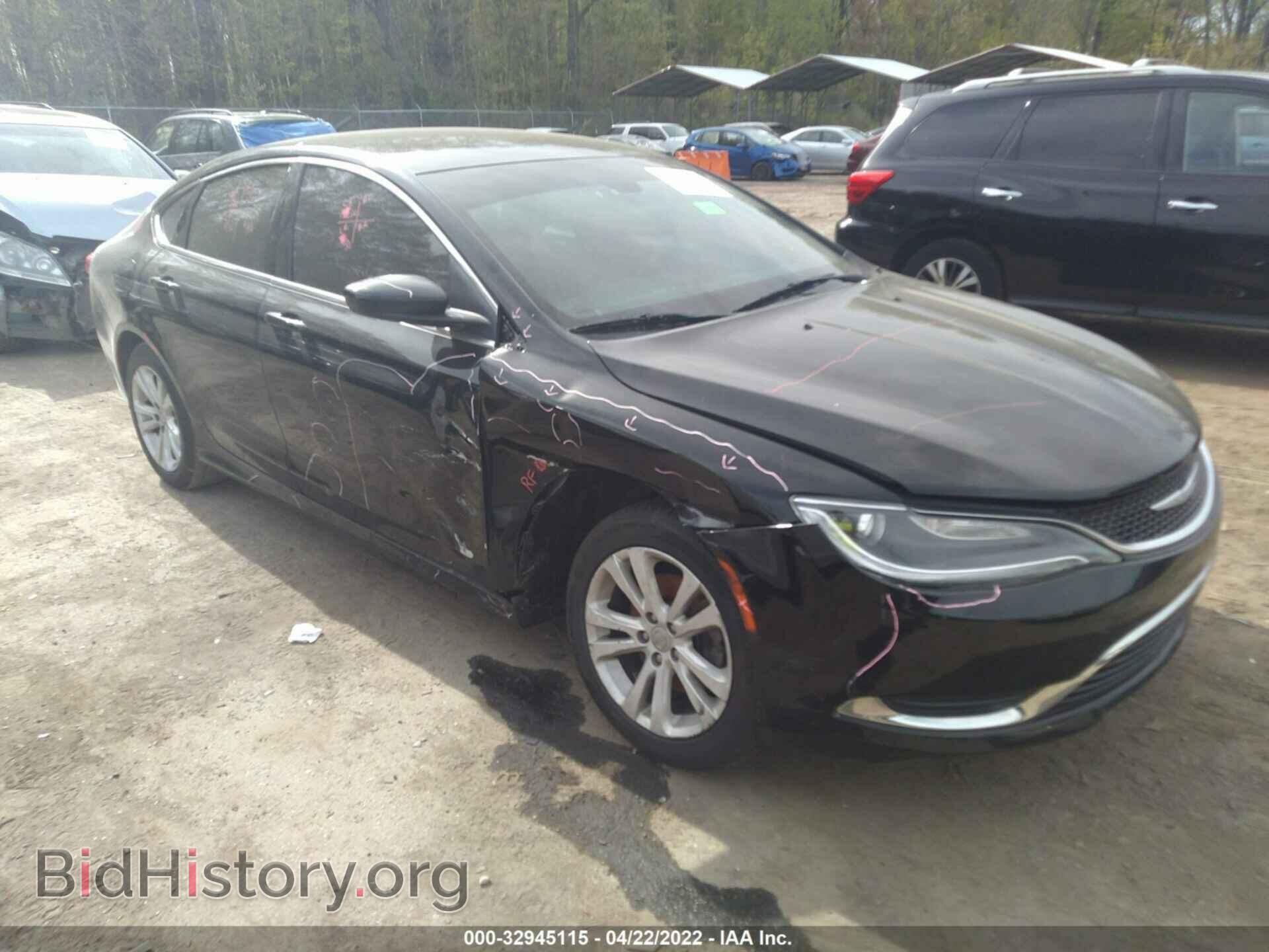 Фотография 1C3CCCAB5GN159751 - CHRYSLER 200 2016