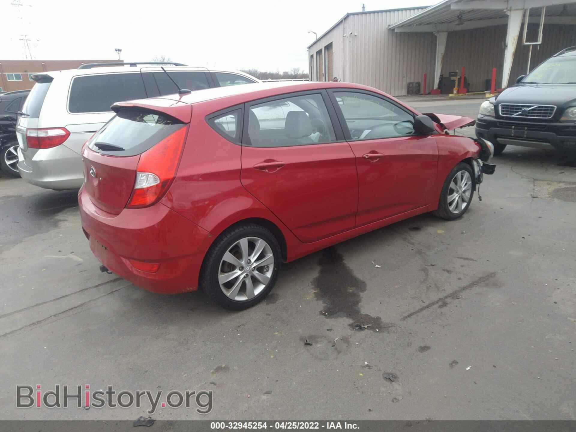 2012 HYUNDAI ACCENT - VIN: KMHCU5AE4CU026716 - Фото 4