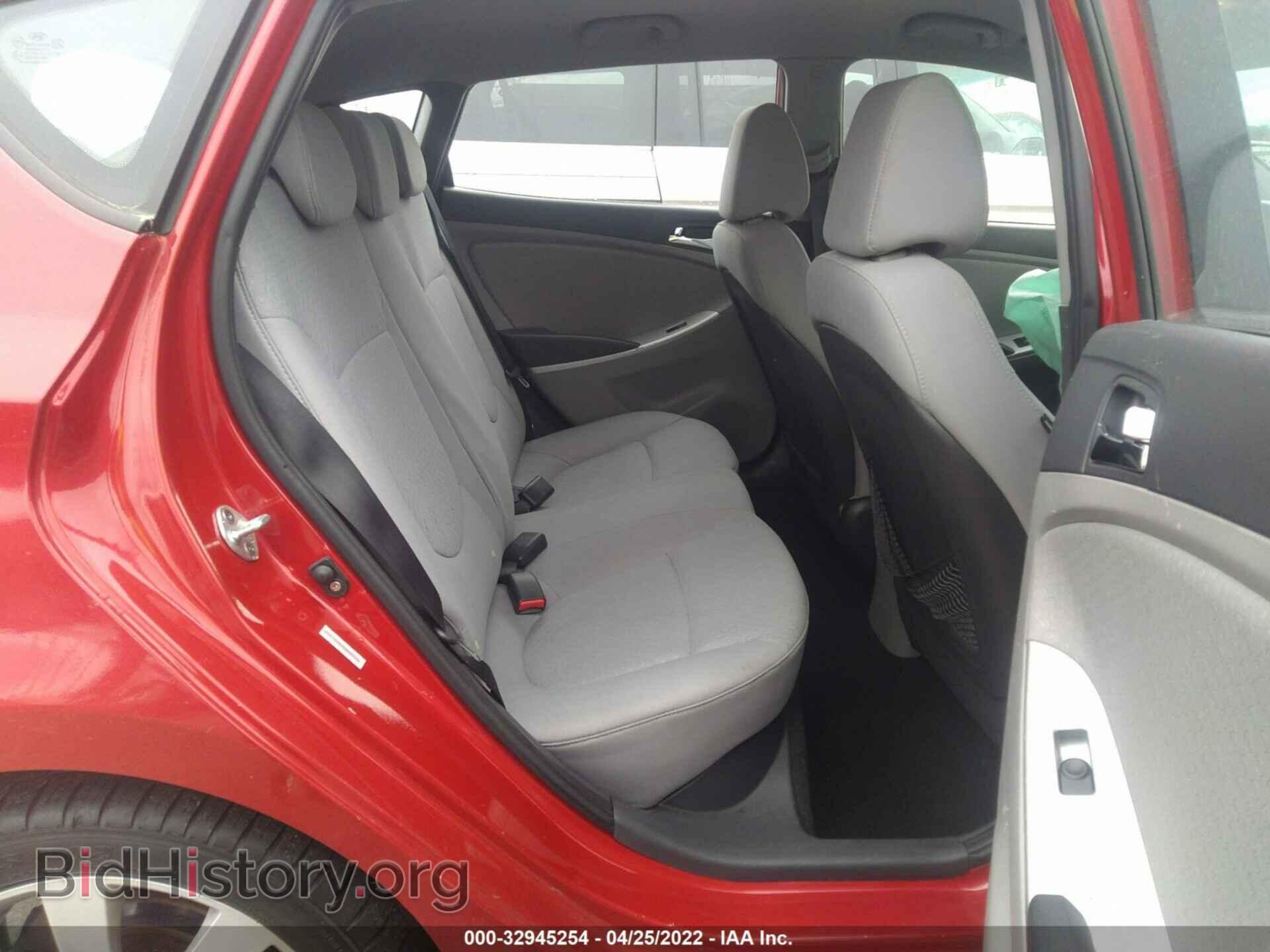 2012 HYUNDAI ACCENT - VIN: KMHCU5AE4CU026716 - Фото 8