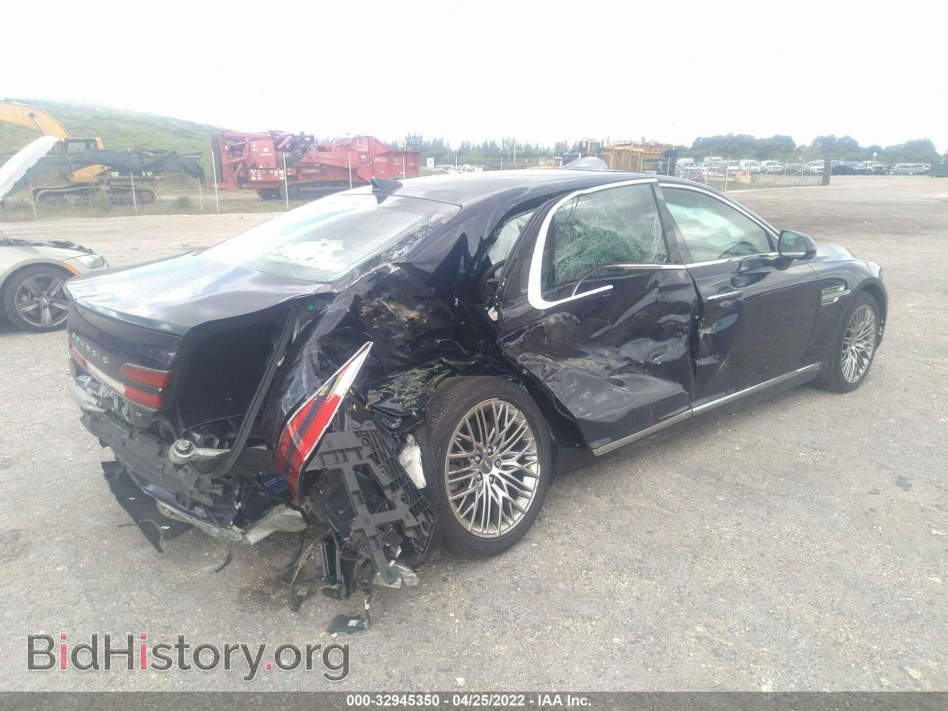 2021 GENESIS G90 - VIN: KMTF54PH7MU087216 - Фото 4