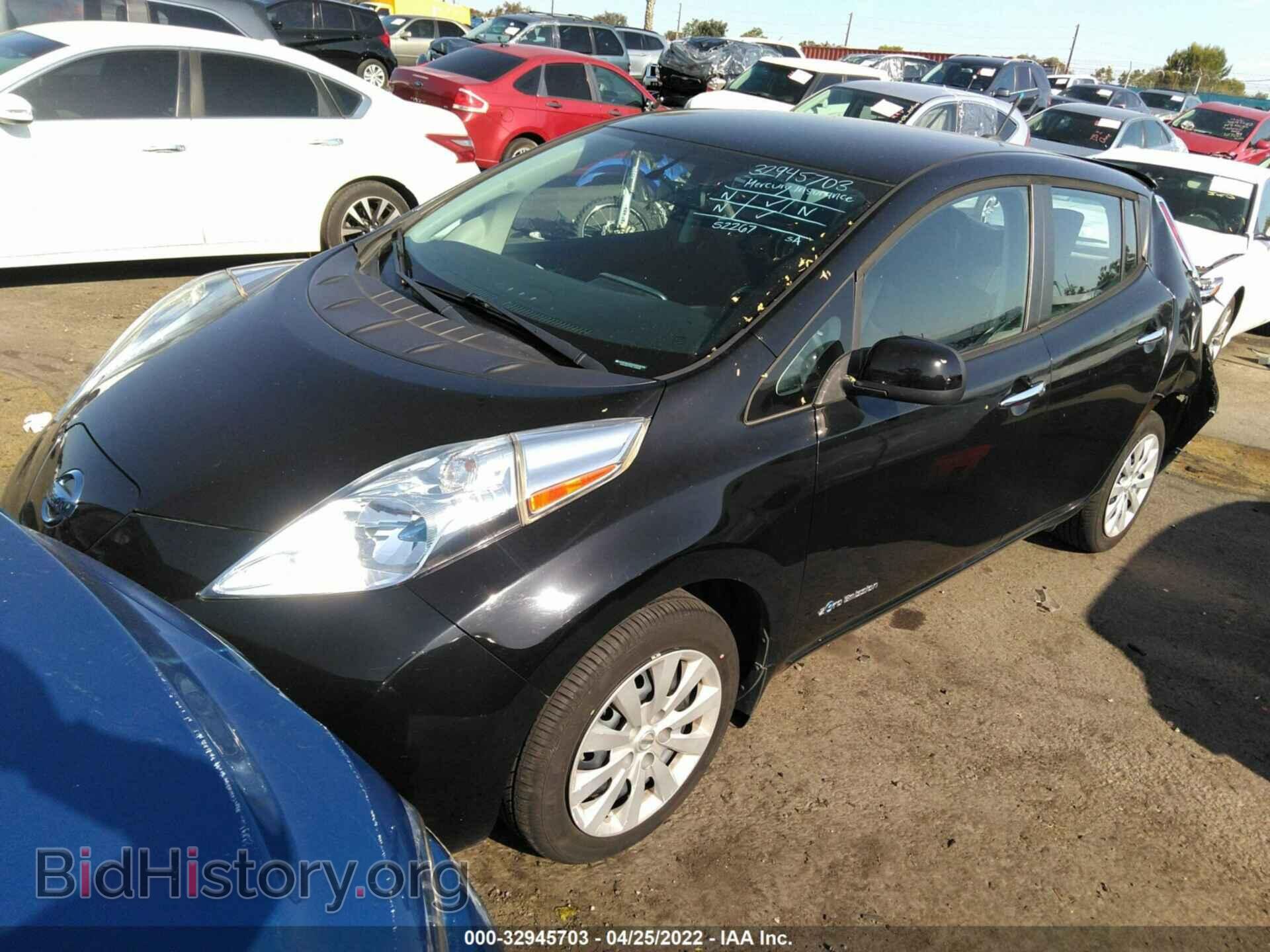 2014 NISSAN LEAF - VIN: 1N4AZ0CP4EC338306 - Фото 2