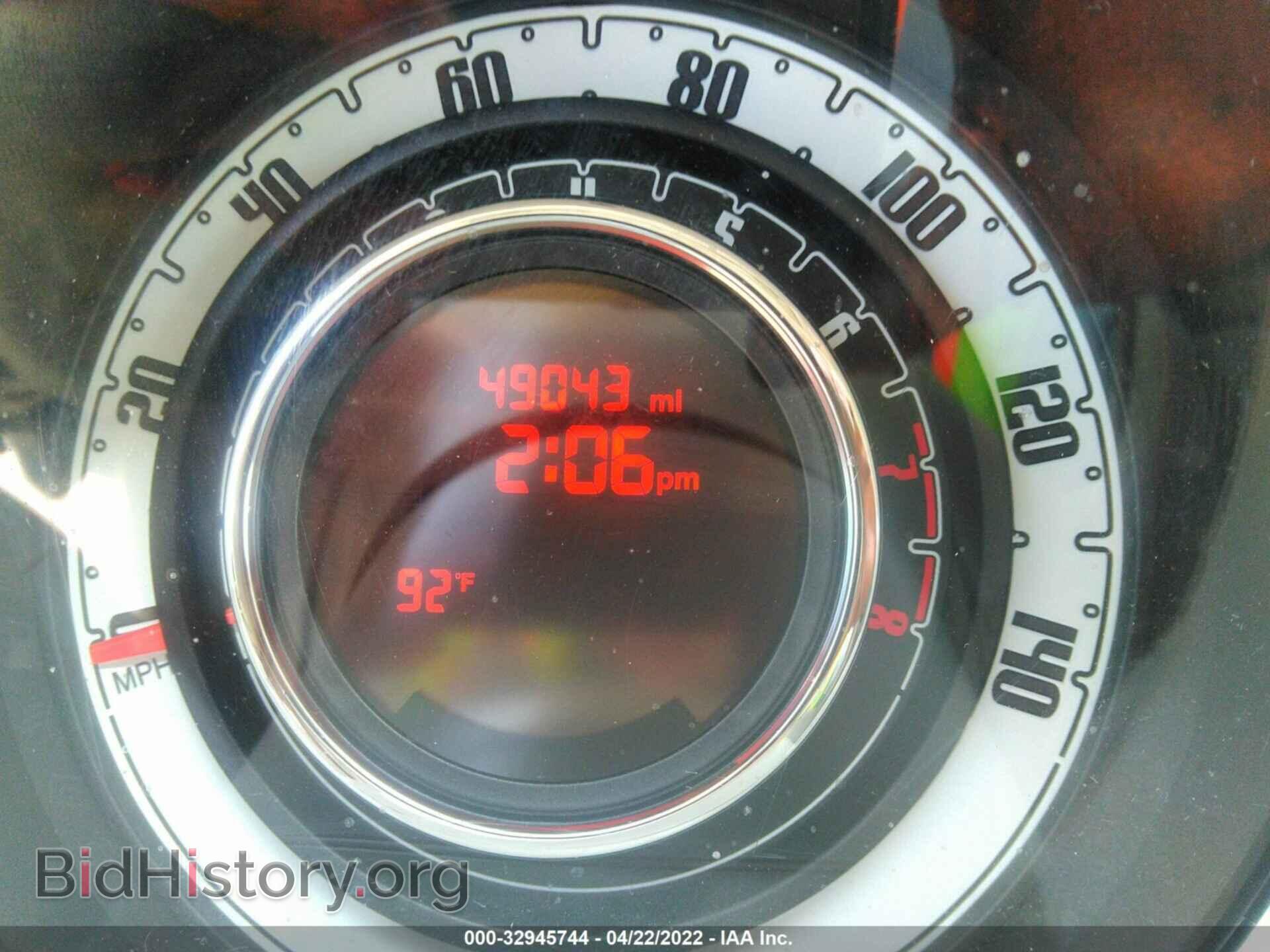2012 FIAT 500 - VIN: 3C3CFFAR5CT348237 - Фото 7