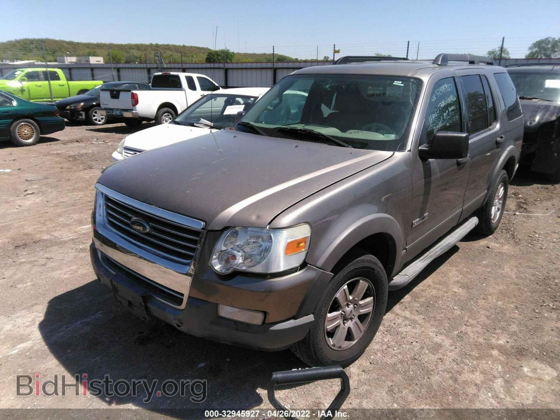 2006 FORD EXPLORER - VIN: 1FMEU73886ZA14166 - Фото 2