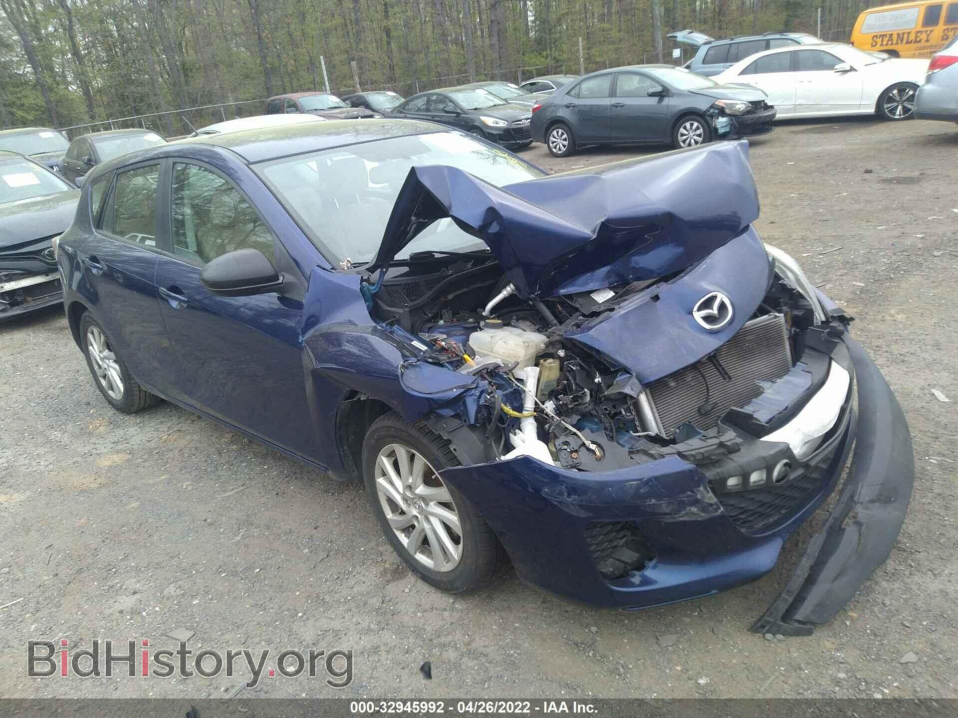 Фотография JM1BL1M89C1692425 - MAZDA MAZDA3 2012