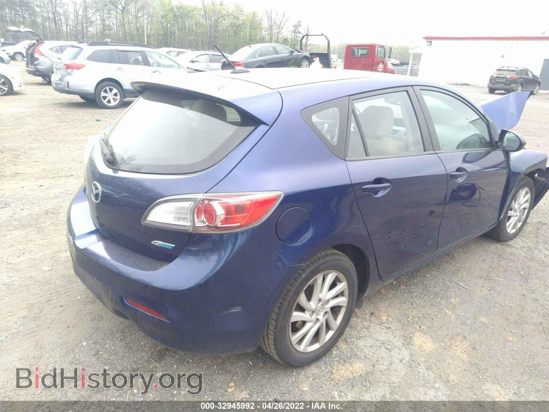 2012 MAZDA MAZDA3 - VIN: JM1BL1M89C1692425 - Photo 4
