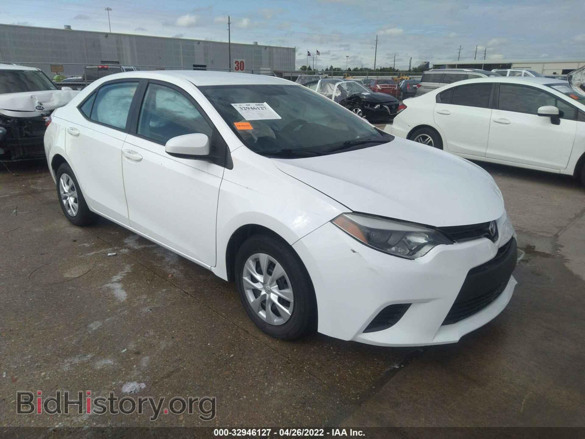 Фотография 2T1BURHEXEC175936 - TOYOTA COROLLA 2014