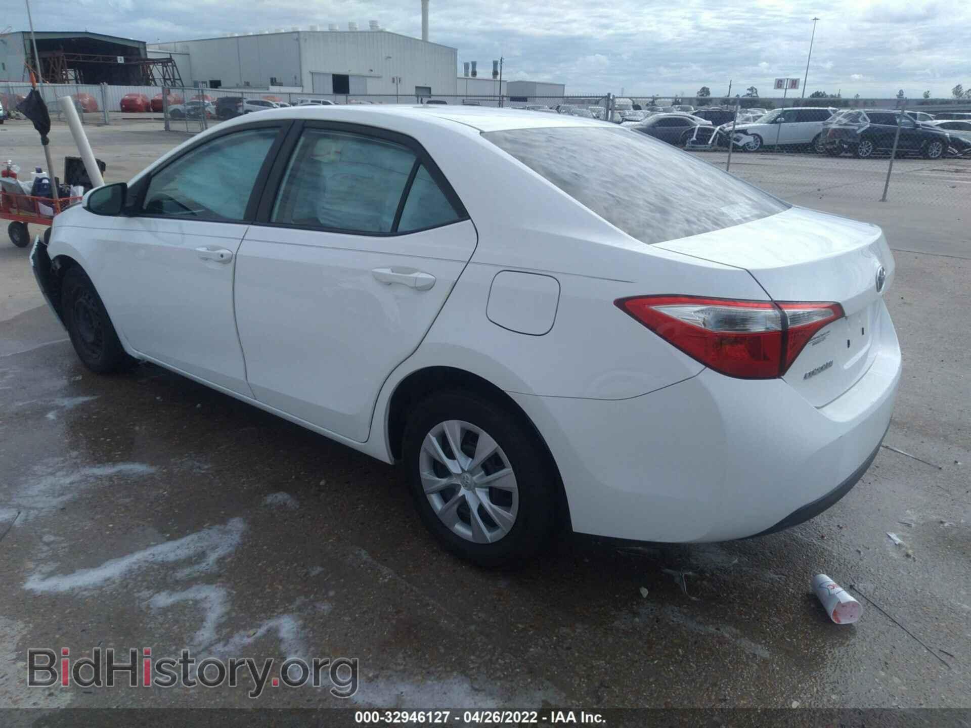 2014 TOYOTA COROLLA - VIN: 2T1BURHEXEC175936 - Фото 3