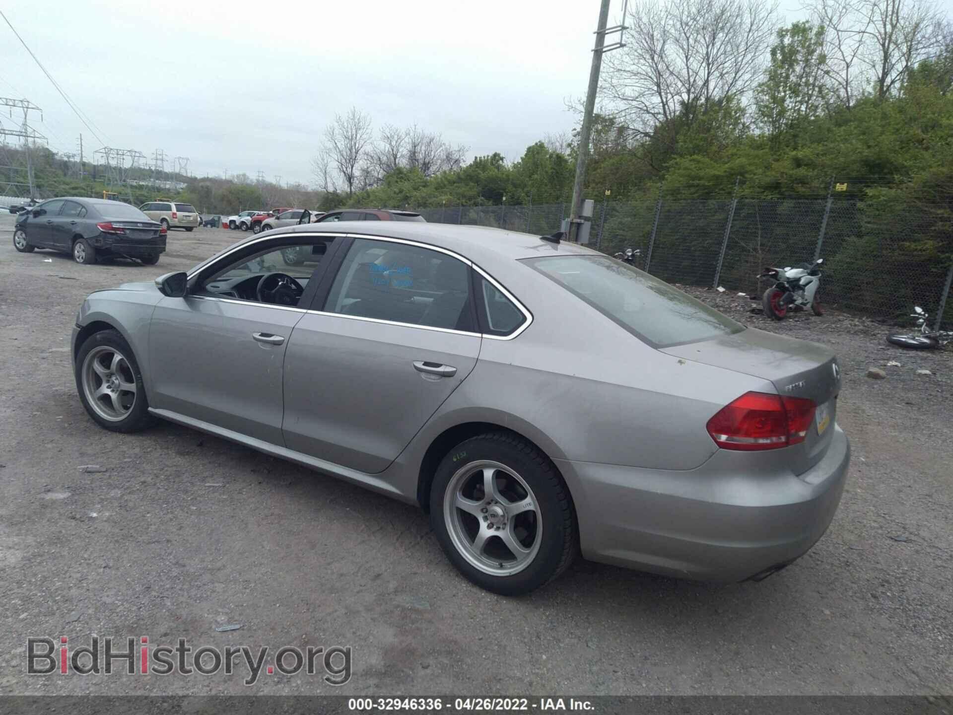 2012 VOLKSWAGEN PASSAT - VIN: 1VWBP7A34CC085835 - Фото 3