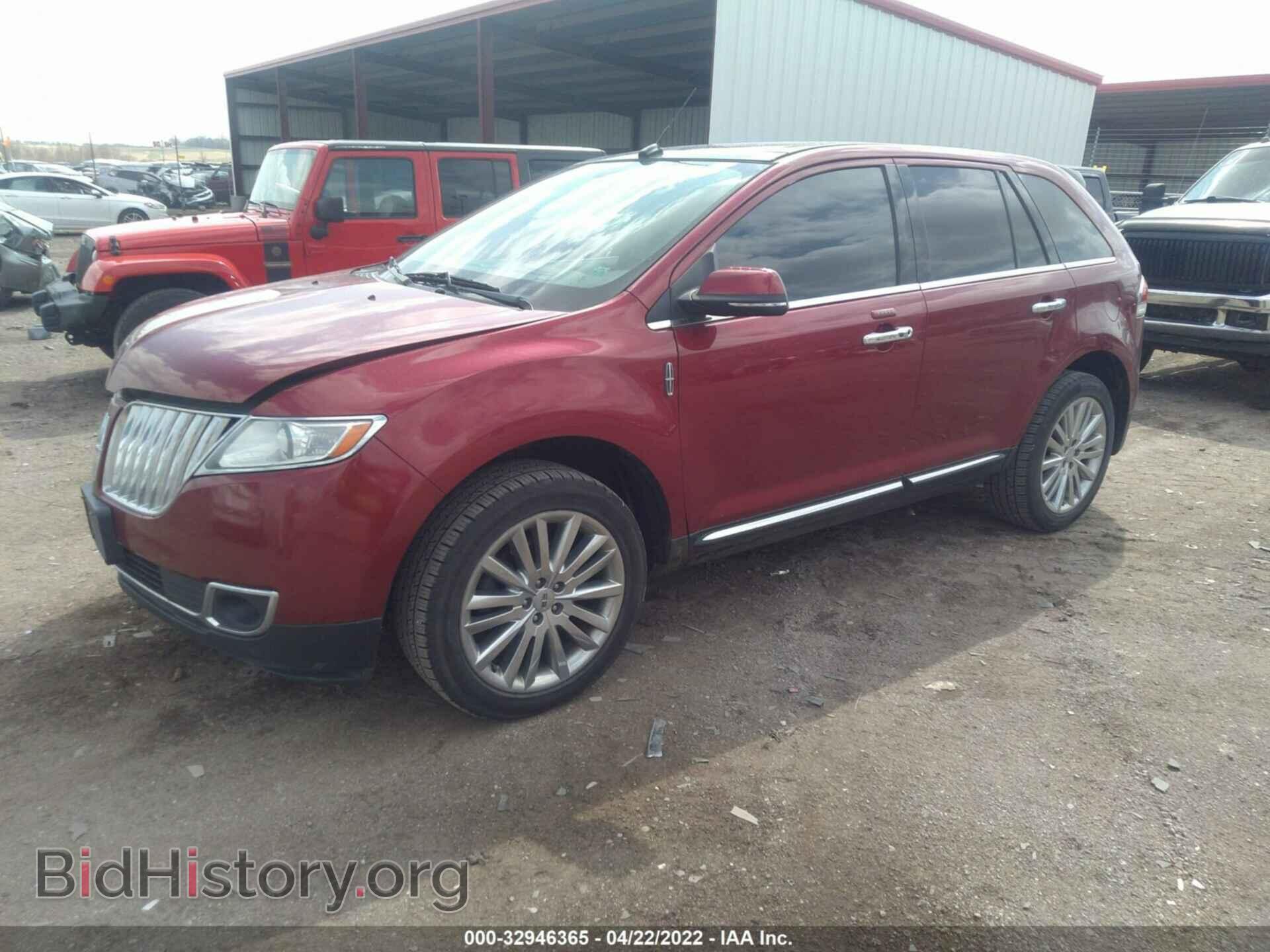 2013 LINCOLN MKX - VIN: 2LMDJ8JK4DBL40866 - Фото 2