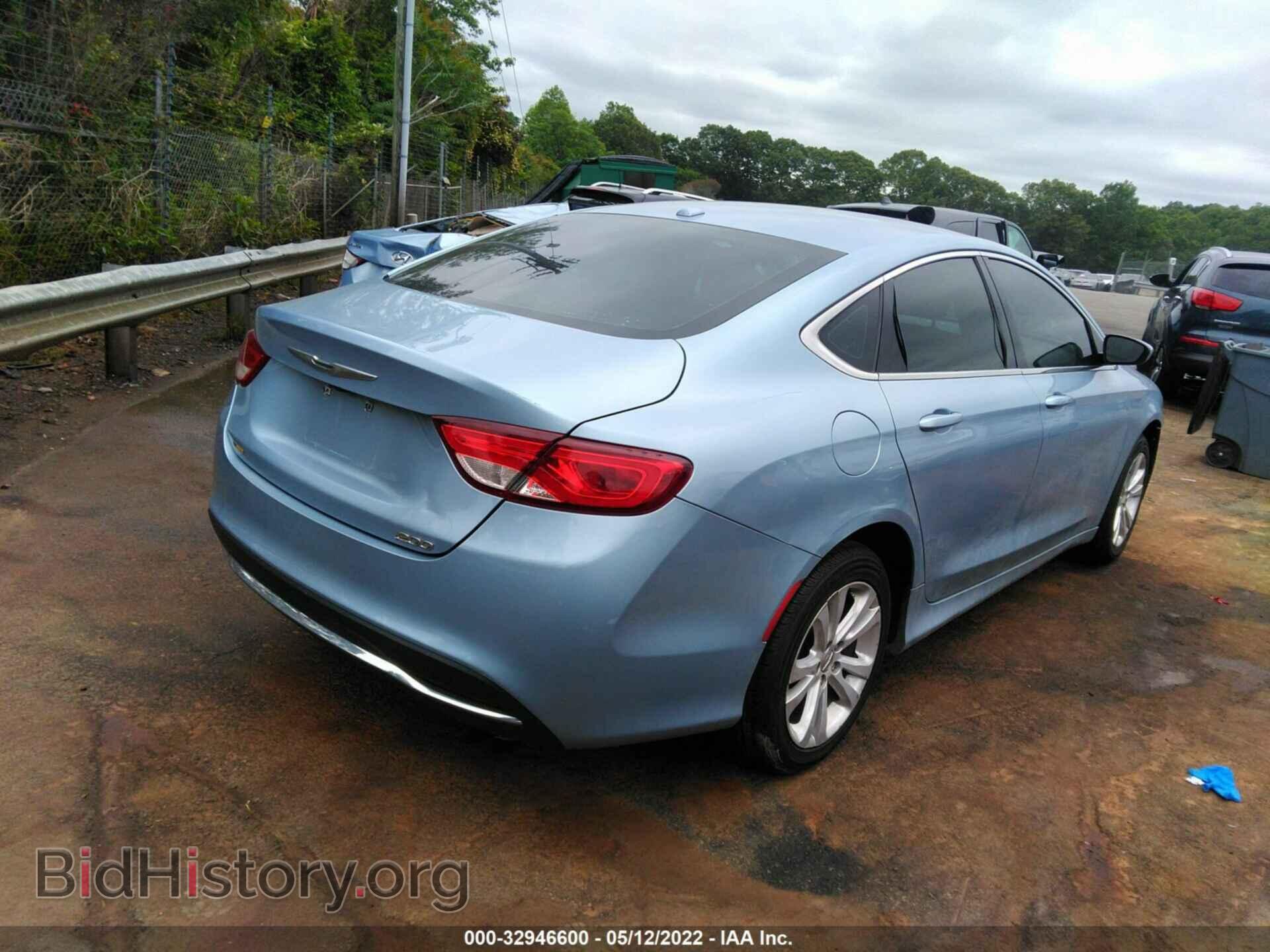 2015 CHRYSLER 200 - VIN: 1C3CCCAB7FN705352 - Фото 4