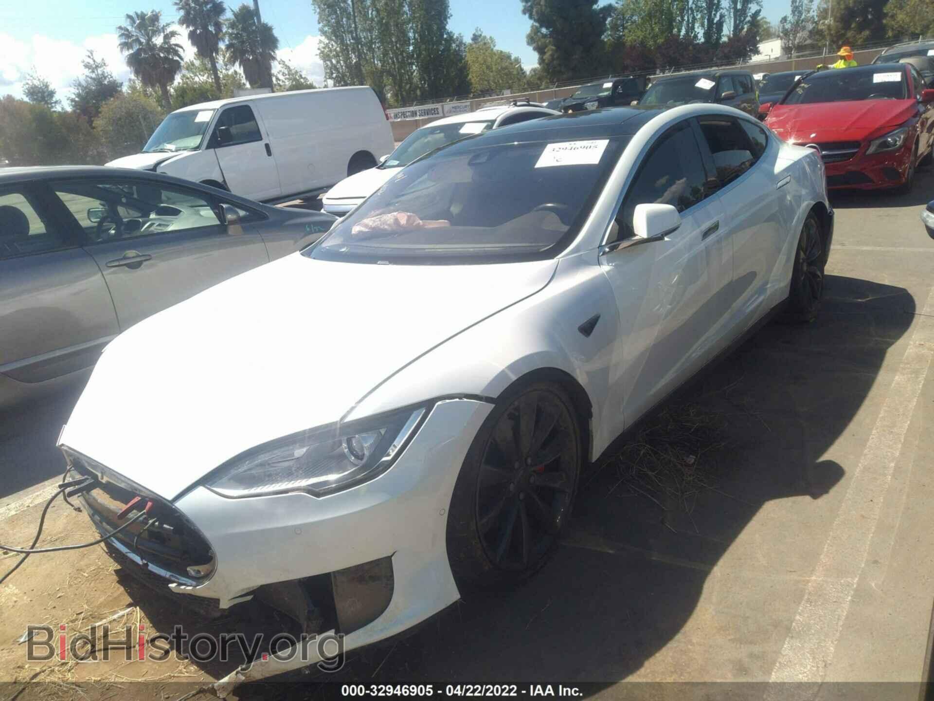 2014 TESLA MODEL S - VIN: 5YJSA1H29EFP62611 - Photo 2