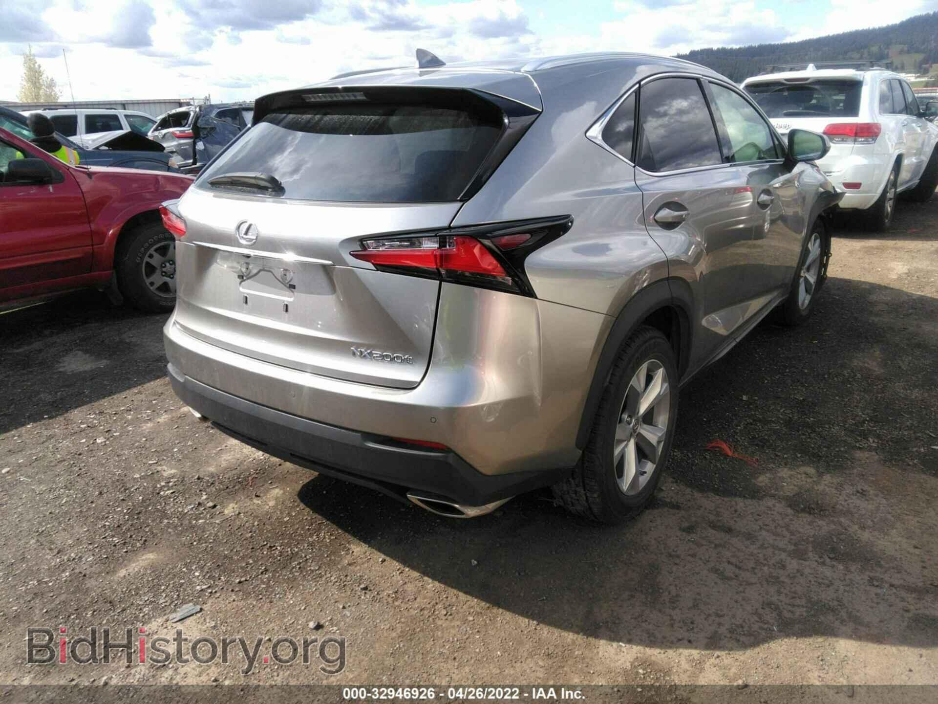 2017 LEXUS NX - VIN: JTJBARBZ4H2121925 - Фото 4