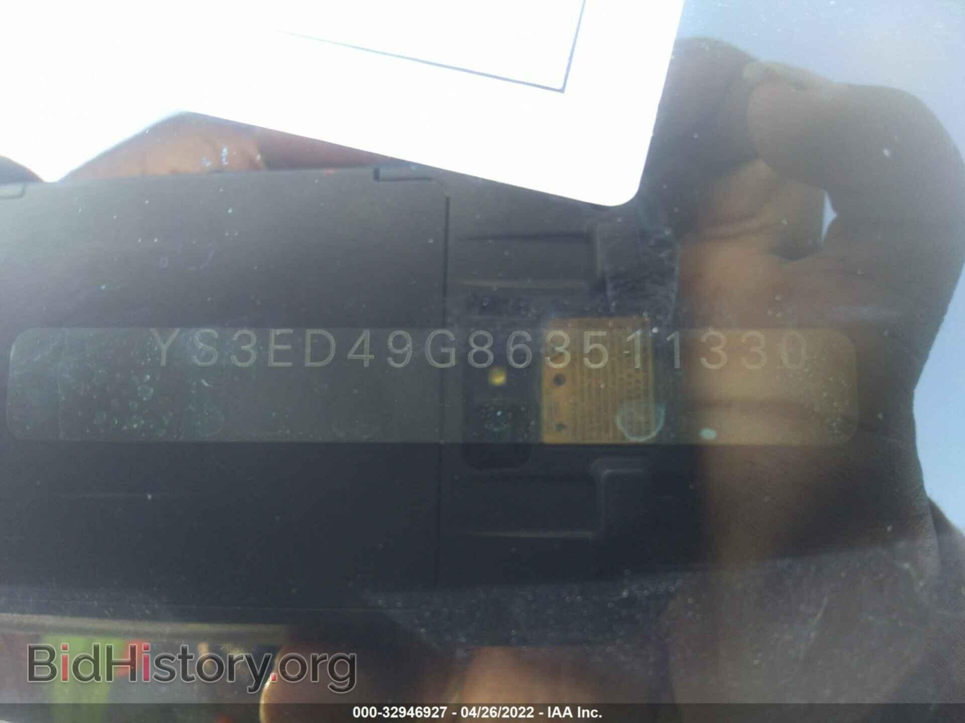 2006 SAAB 9-5 - VIN: YS3ED49G863511330 - Фото 9