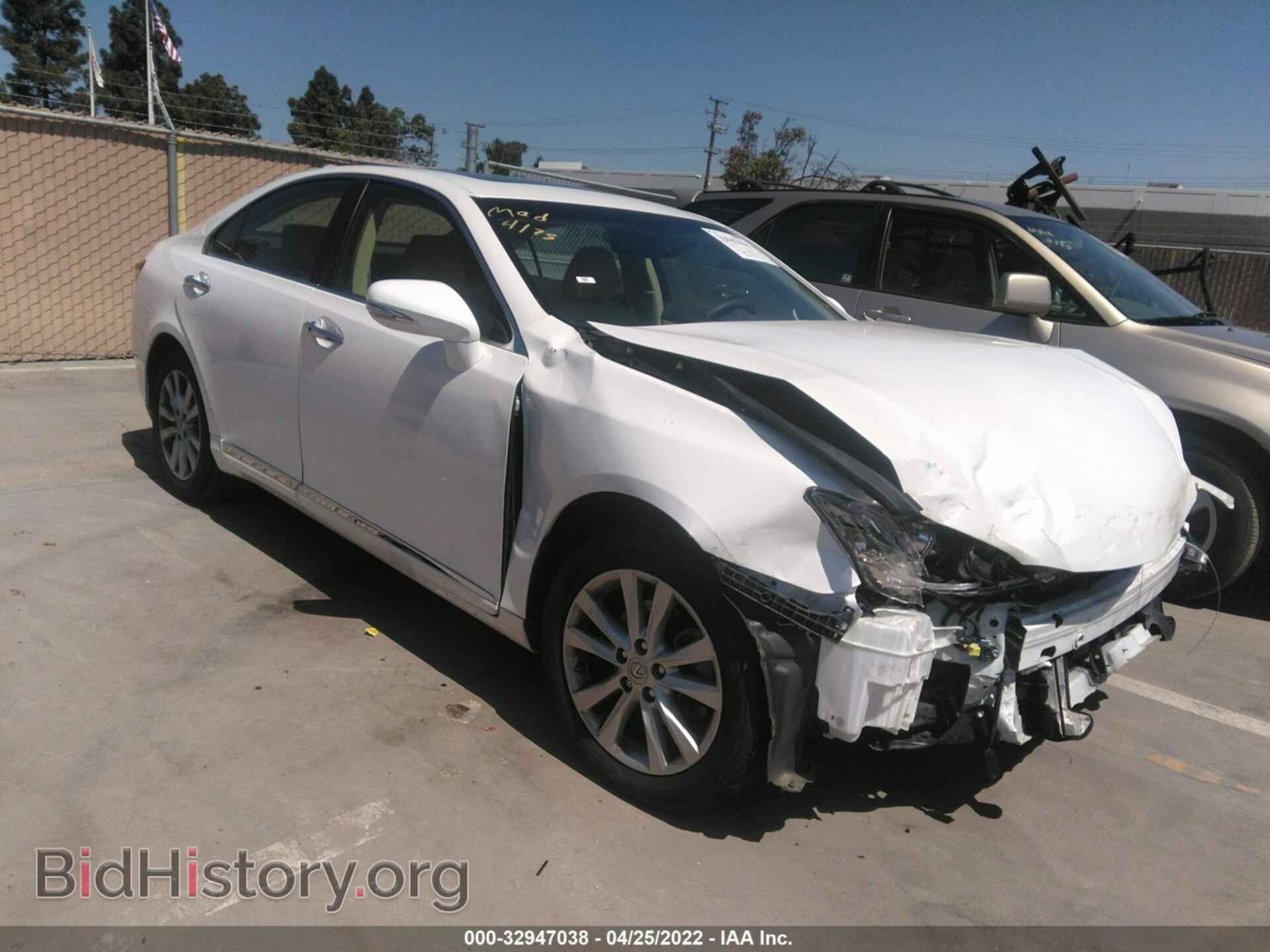 Фотография JTHBK1EG1C2498828 - LEXUS ES 350 2012