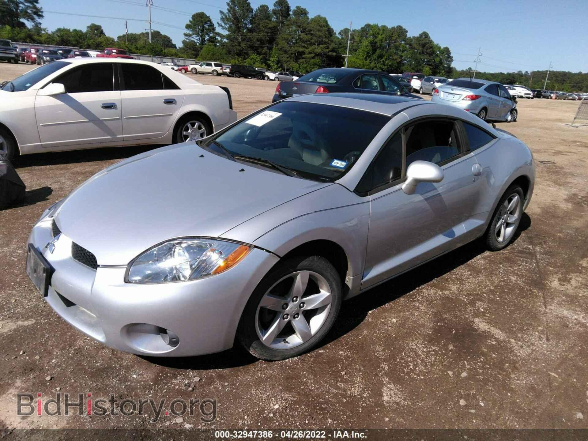 2006 MITSUBISHI ECLIPSE - VIN: 4A3AK24F36E027033 - Фото 2