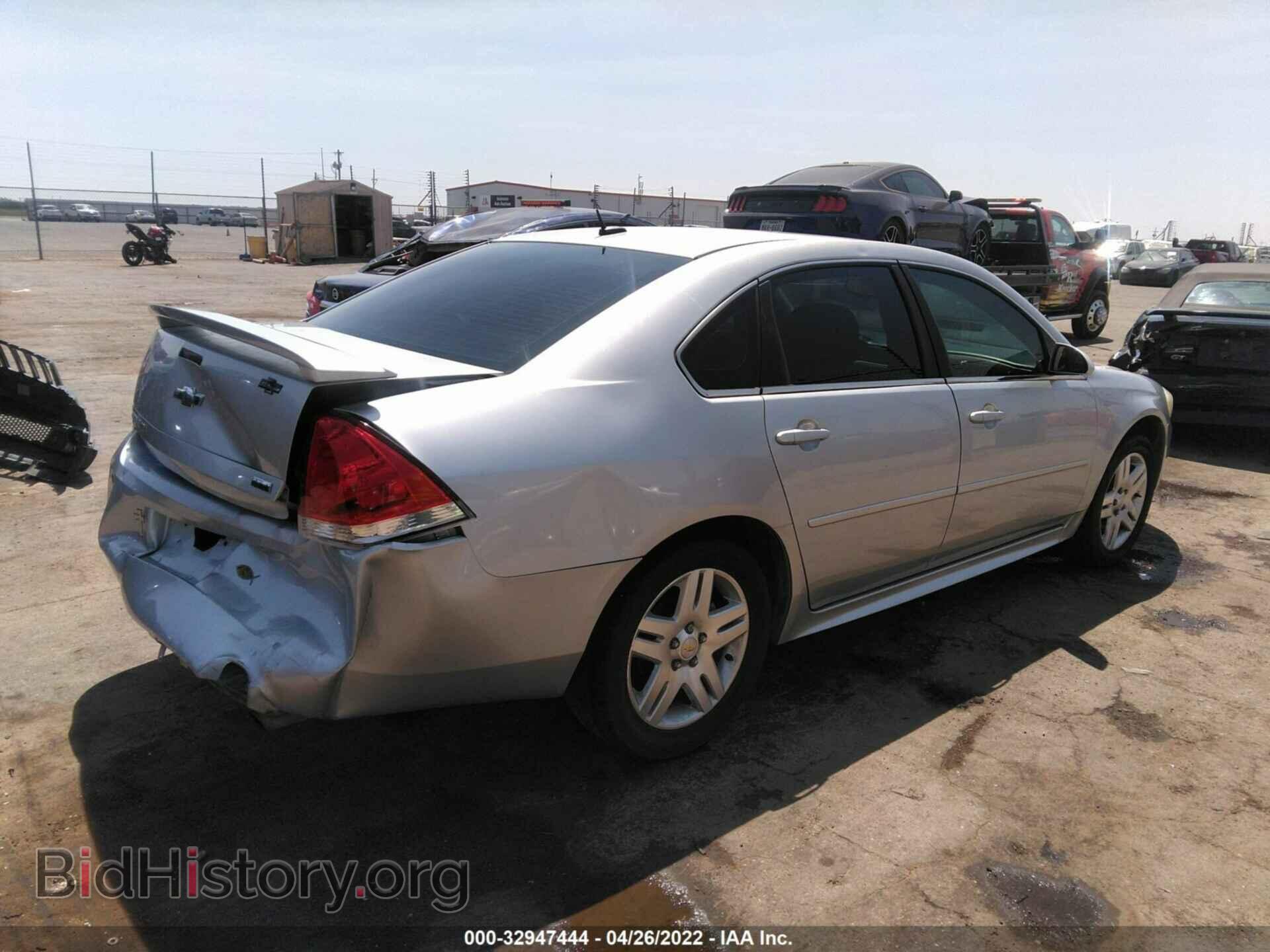 2012 CHEVROLET IMPALA - VIN: 2G1WB5E38C1132820 - Фото 4
