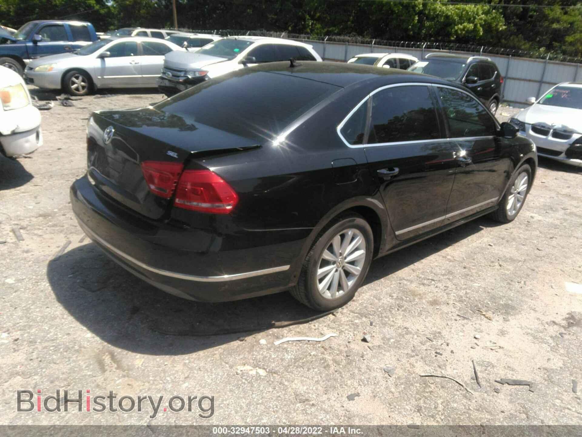 2013 VOLKSWAGEN PASSAT - VIN: 1VWCH7A32DC073721 - Фото 4