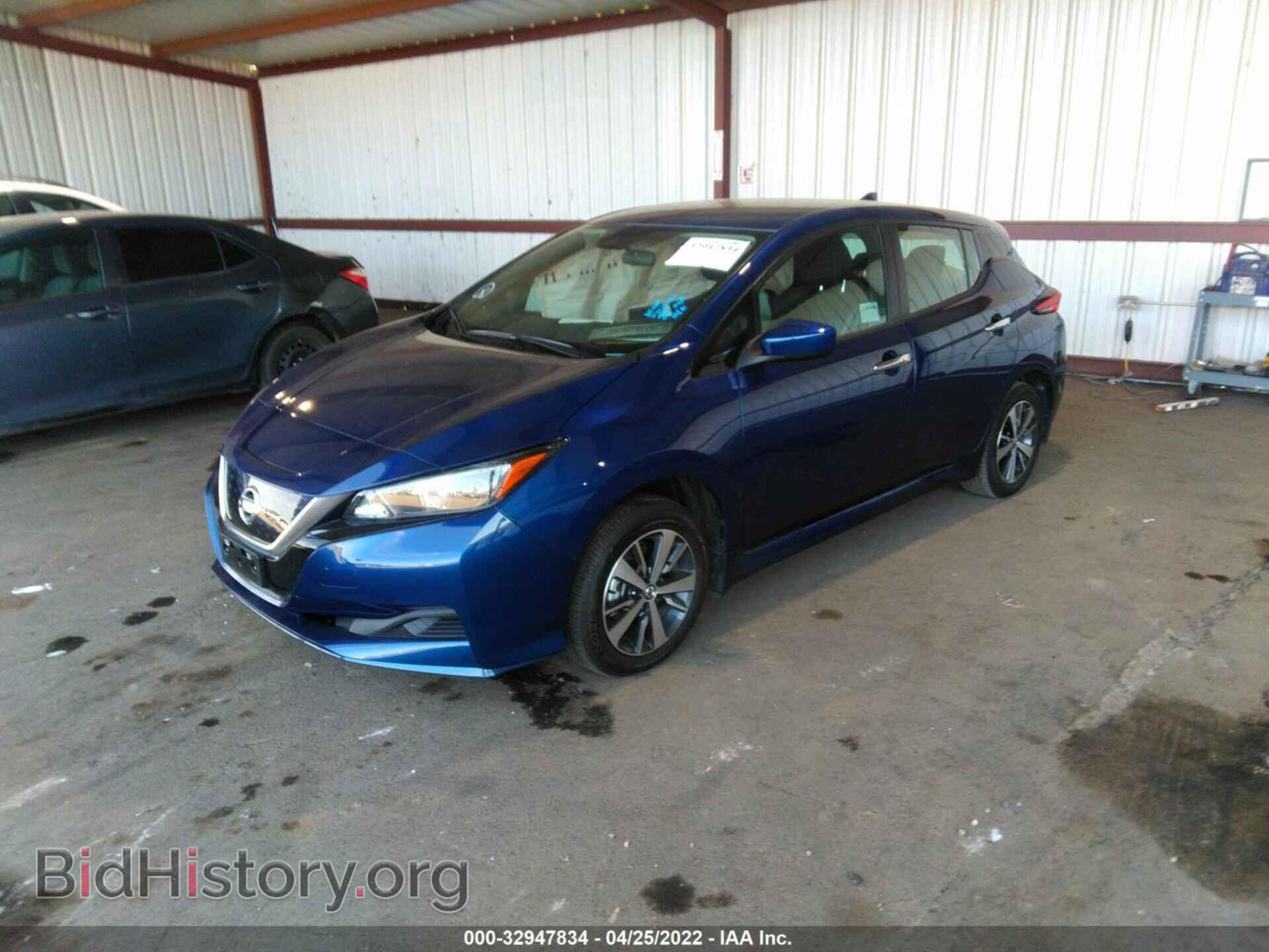 2021 NISSAN LEAF - VIN: 1N4BZ1BVXMC553603 - Фото 2