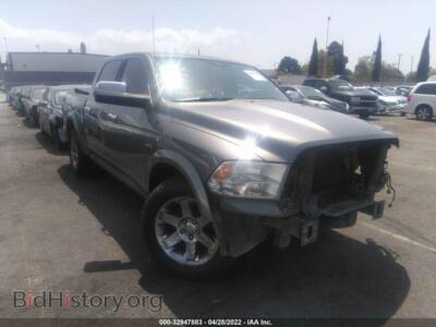 2012 RAM 1500 Laramie, gray — VIN 1C6RD6NT6CS288124, IAAI