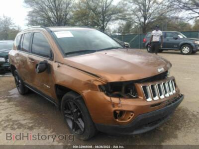 2011 Jeep COMPASS 70TH Anniversary, коричневый — VIN 1J4NF5FB8BD182028, IAAI