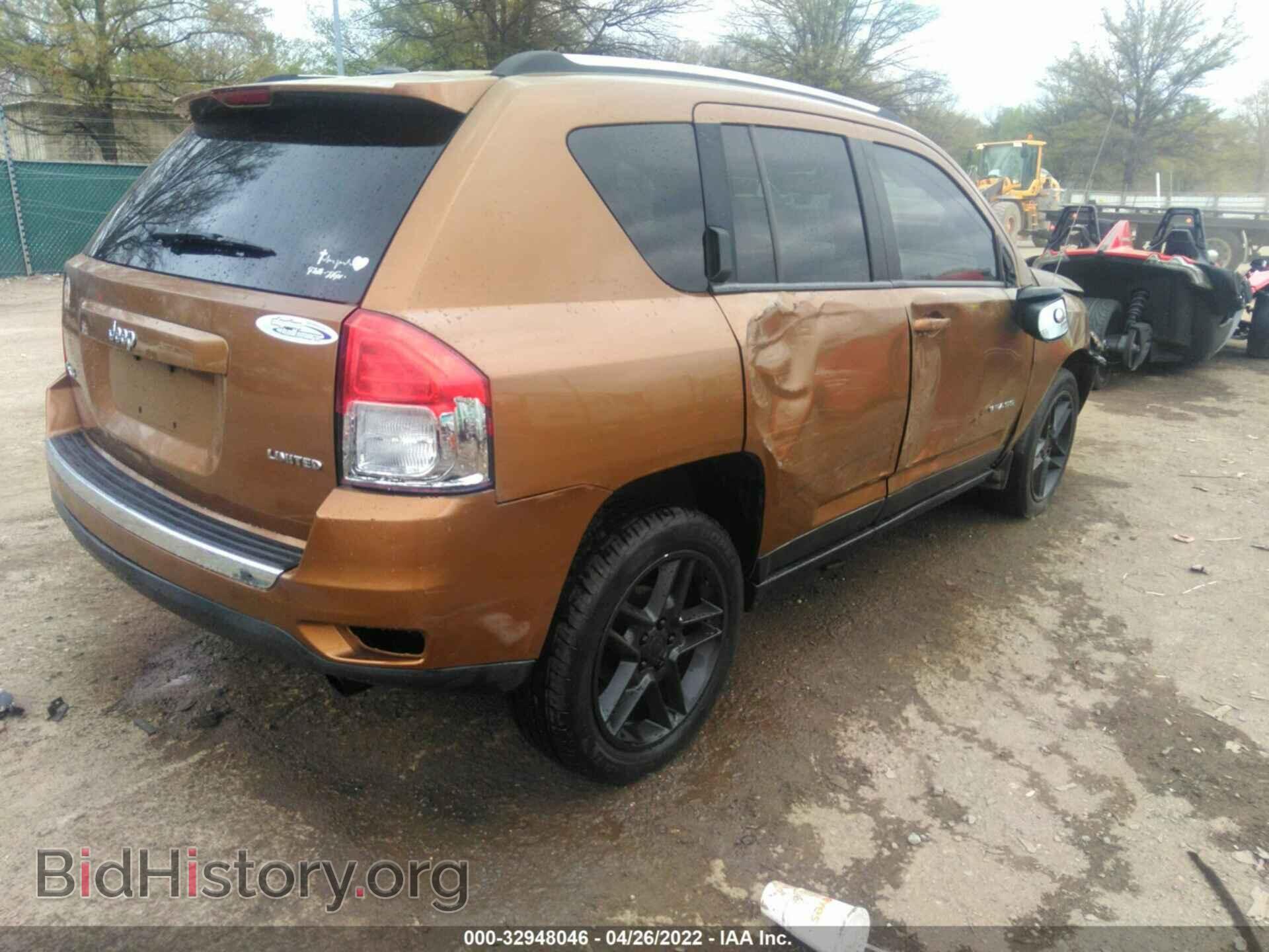 2011 JEEP COMPASS - VIN: 1J4NF5FB8BD182028 - Фото 4