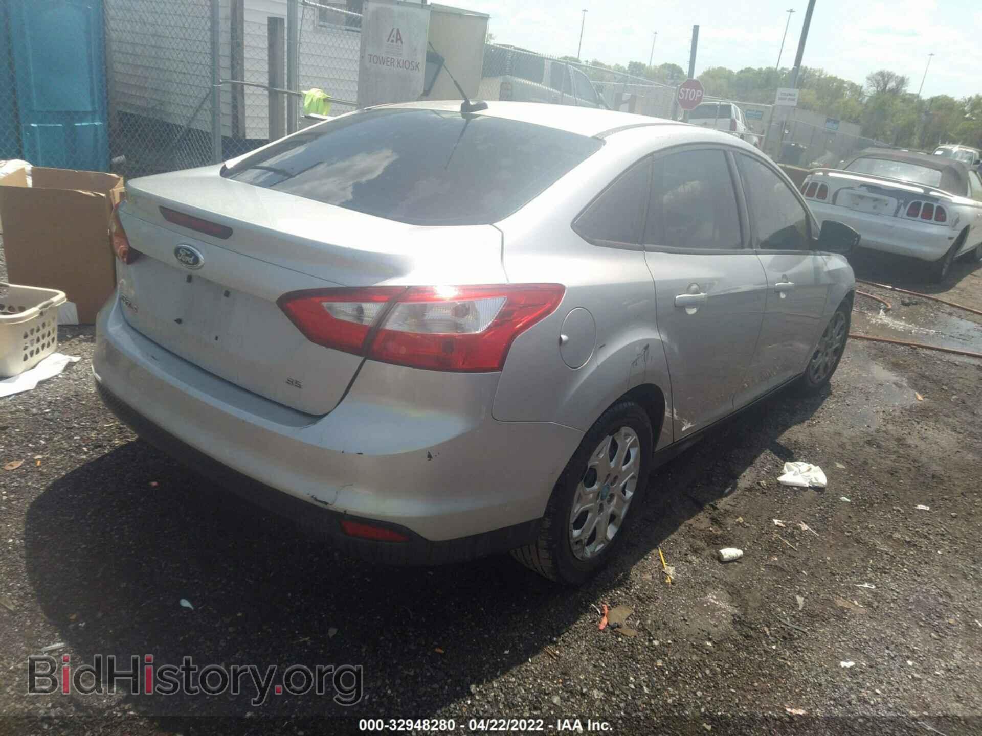 2012 FORD FOCUS - VIN: 1FAHP3F2XCL109387 - Фото 4