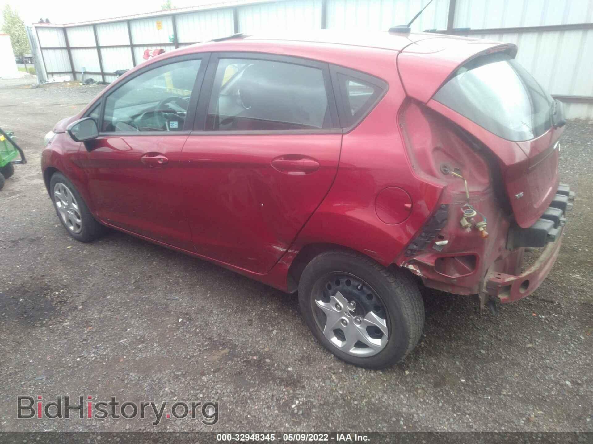2013 FORD FIESTA - VIN: 3FADP4EJ0DM186637 - Фото 3